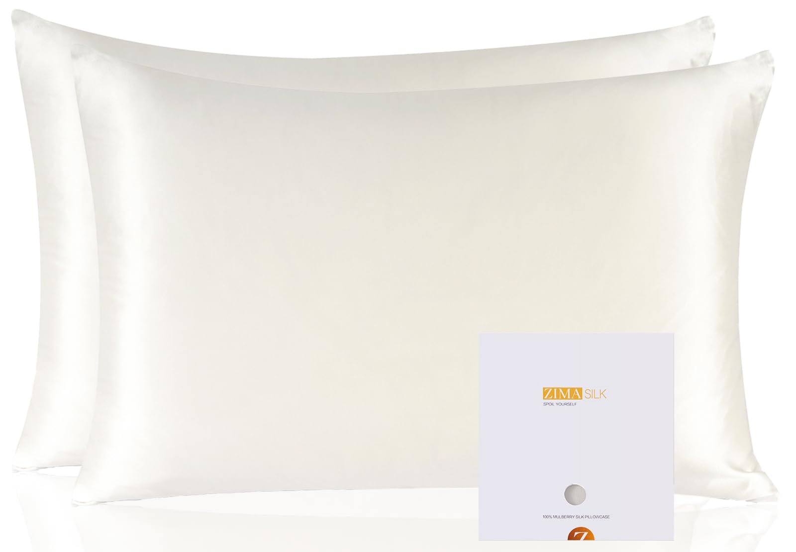 19 Momme Mulberry Silk Pillowcase Smooth Soft