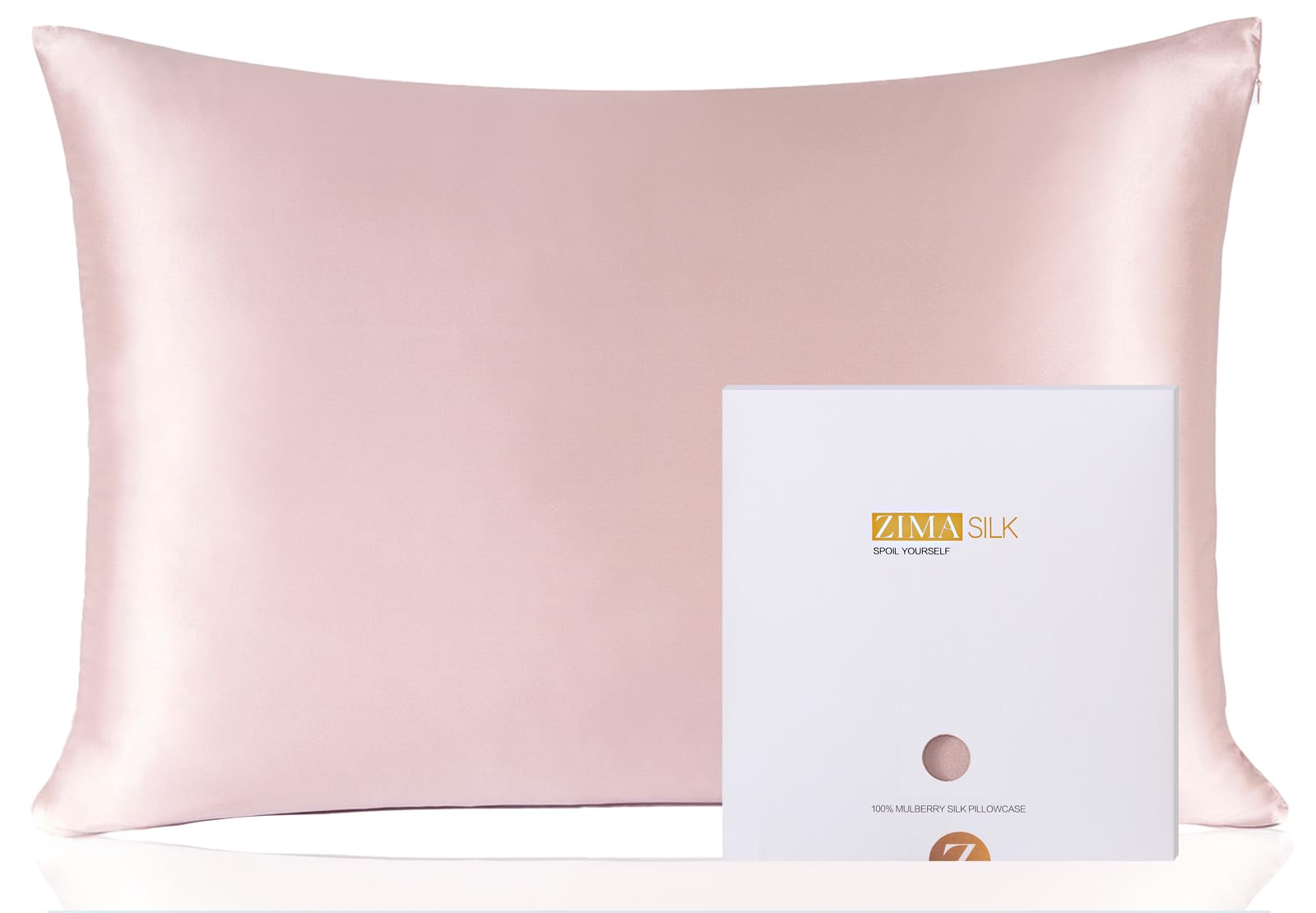 19 Momme Mulberry Silk Pillowcase Smooth Soft