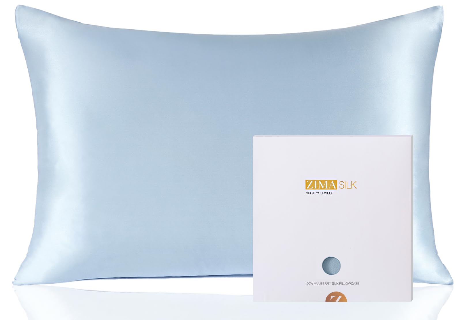 19 Momme Mulberry Silk Pillowcase Smooth Soft