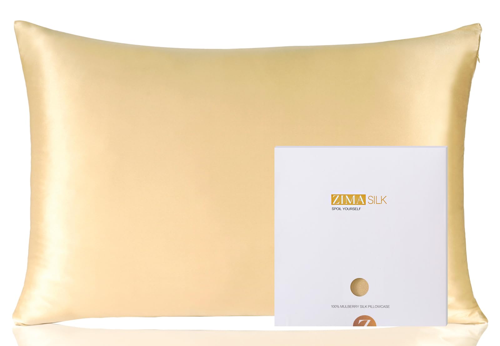 19 Momme Mulberry Silk Pillowcase Smooth Soft