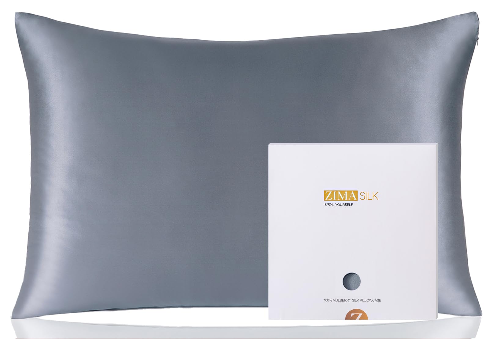 19 Momme Mulberry Silk Pillowcase Smooth Soft