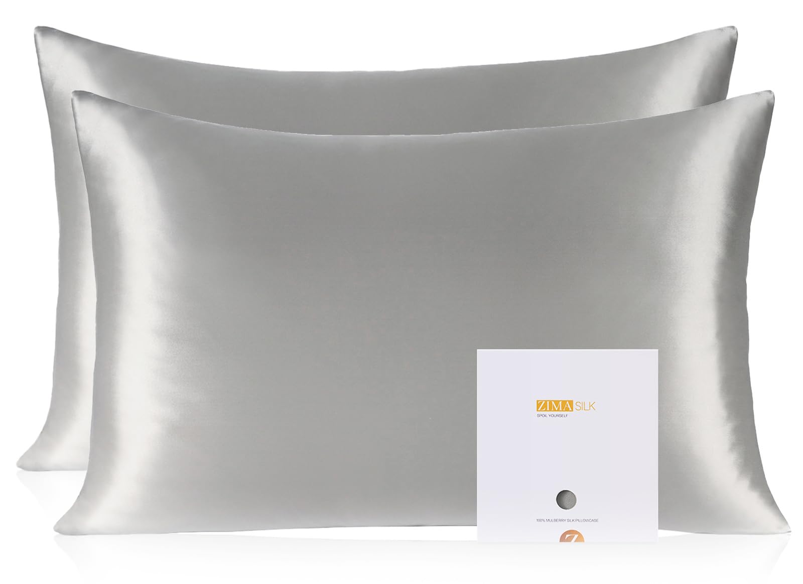 19 Momme Mulberry Silk Pillowcase Smooth Soft