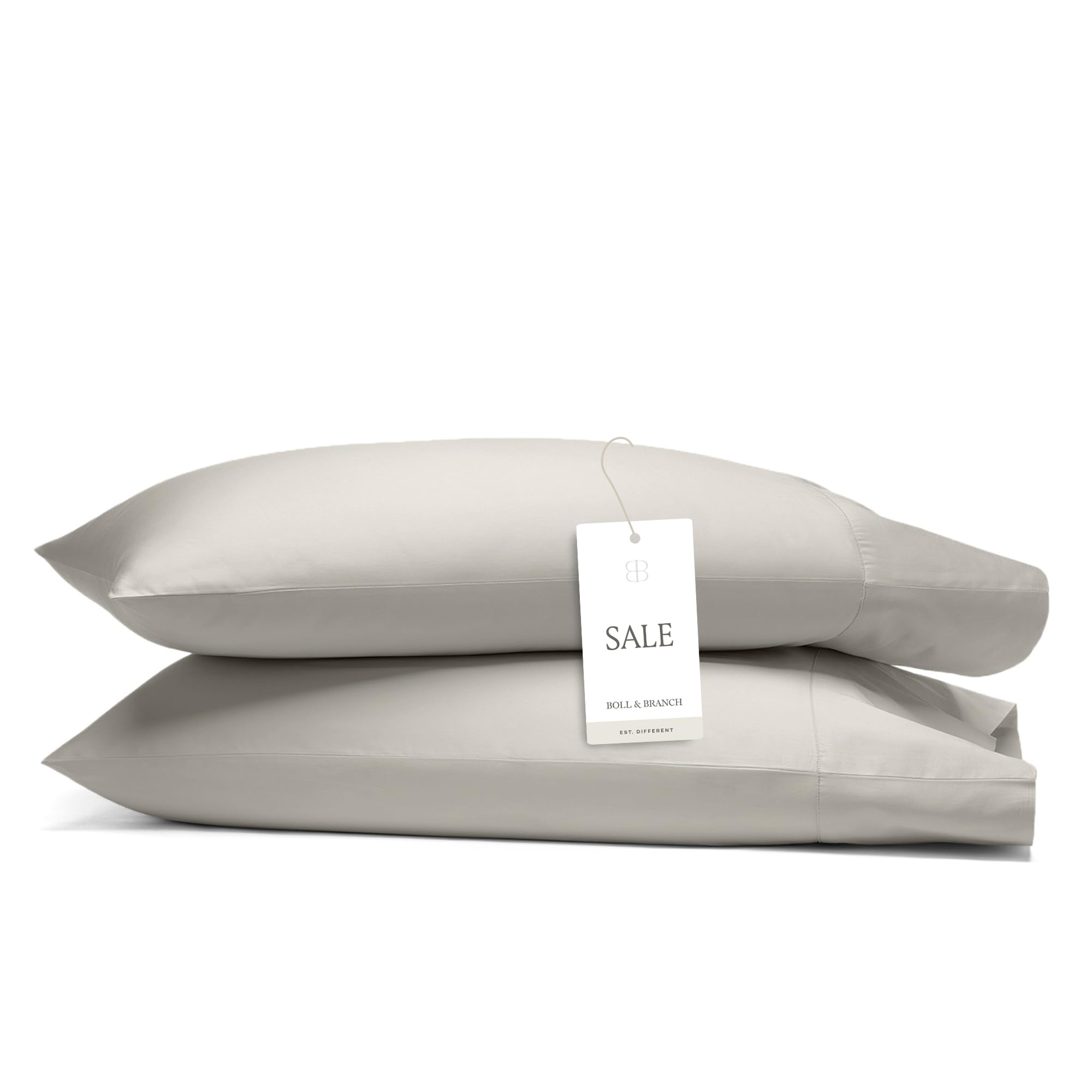 100% Organic Cotton Pillowcase Set Soft Breathable