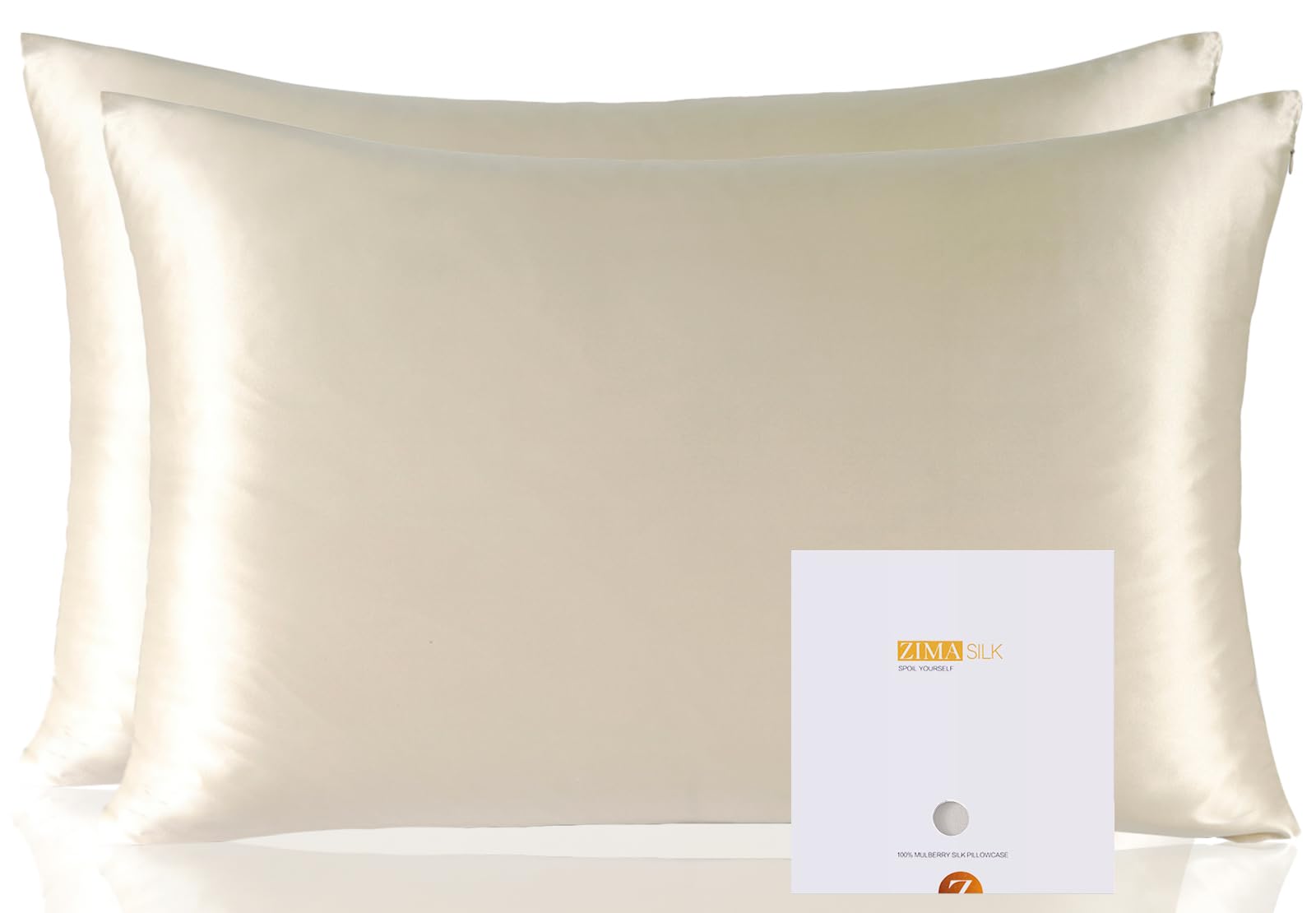 19 Momme Mulberry Silk Pillowcase Smooth Soft
