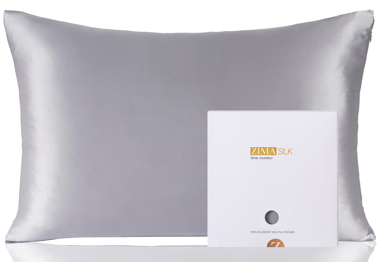 19 Momme Mulberry Silk Pillowcase Smooth Soft