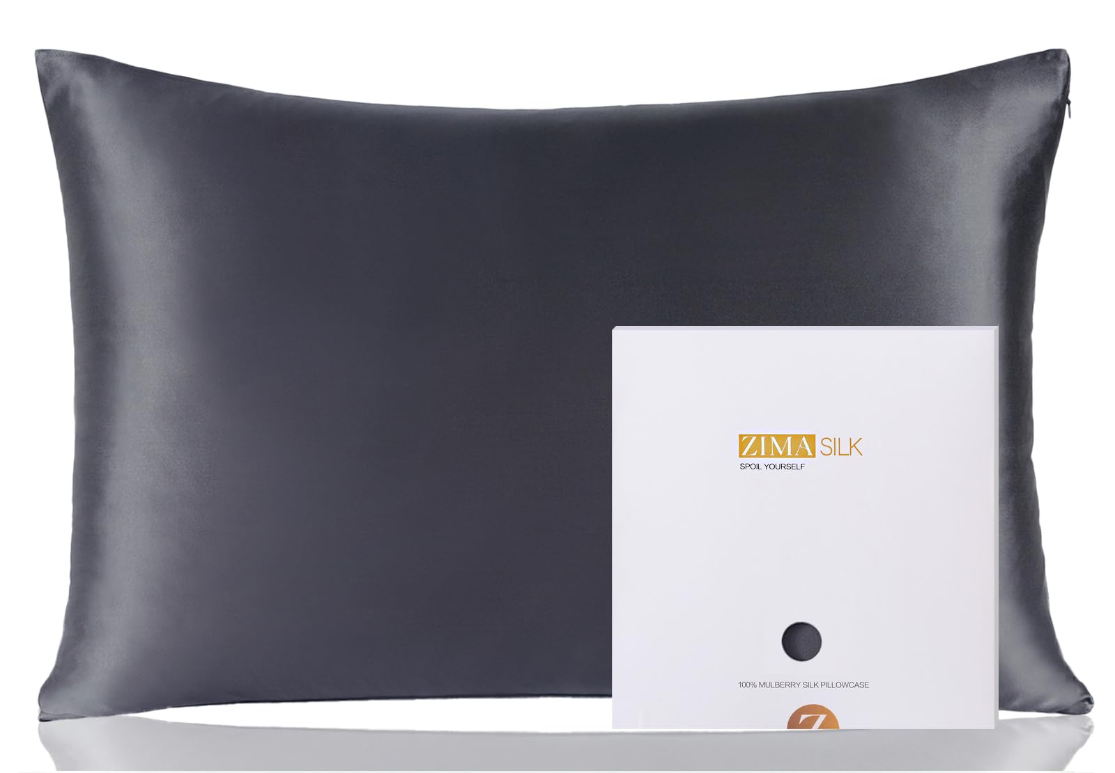 19 Momme Mulberry Silk Pillowcase Smooth Soft