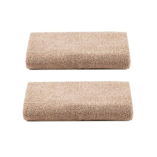 150G Hotel Plain 100% Cotton Hand Towel Regular - 500GSM - Sand - Pack
